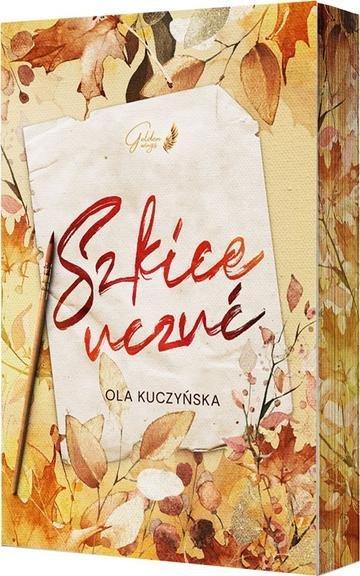 Okładka: Szkice uczuć (ilustrowane brzegi)