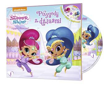 Przygoda z dżinami shimmer and shine + dvd