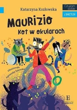 Maurizio. Kot w okularach