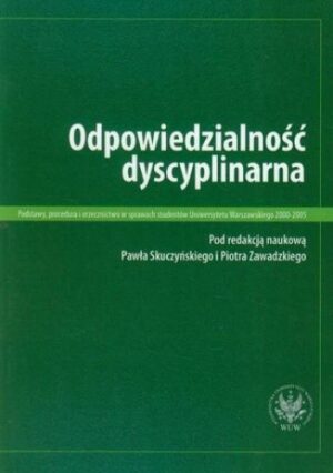 Odpowiedzialność dyscyplinarna