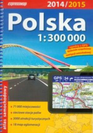 Polska atlas samochodowy 1:300 000