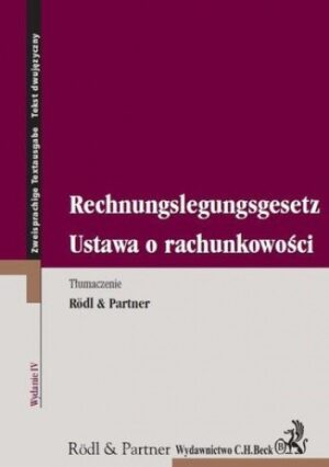 Ustawa o rachunkowości. Rechnungslegungsgesetz