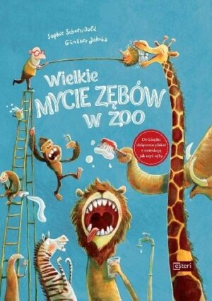 Wielkie mycie zębów w zoo