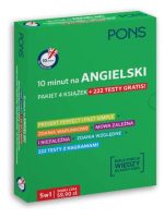 10 minut na angielski Pakiet 4 książek + 222 testy GRATIS PONS
