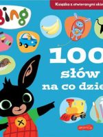 100 słów na co dzień. Bing. Książka z otwieranymi okienkami