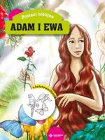 Adam i ewa postaci biblijne z kolorowankami