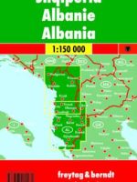 Albania mapa 1:150 000