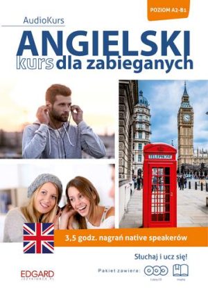 Angielski kurs dla zabieganych + CD