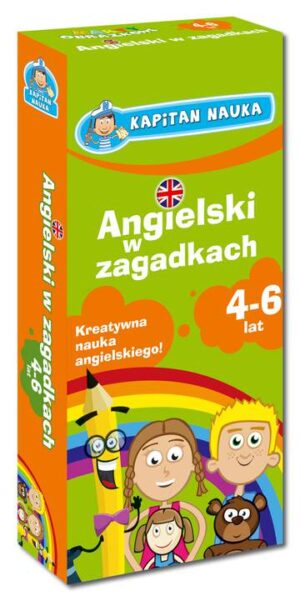 Angielski w zagadkach 4-6 karty dla dzieci