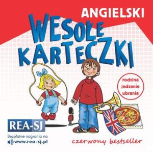 Angielski wesołe karteczki czerwony bestseller