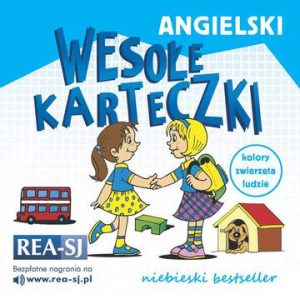 Angielski wesołe karteczki niebieski bestseller