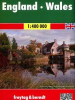 Anglia walia mapa 1:400 000