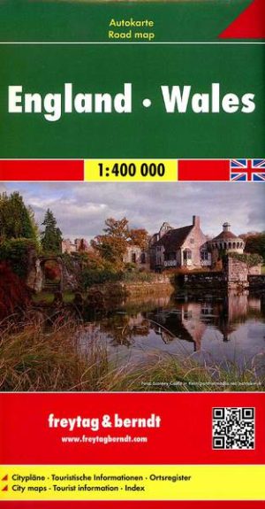 Anglia walia mapa 1:400 000