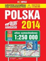 Atlas samochodowy 1:250 000 Polska 2016