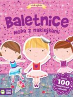 Baletnice moda z naklejkami mała stylistka