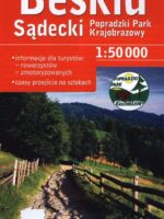 Beskid sądecki mapa turystyczna 1:50 000