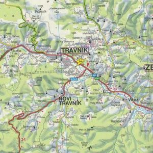 Bośnia i hercegowina mapa 1:200 000 wyd. 2