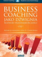 Business coaching jako dźwignia rozwoju przedsiębiorczości