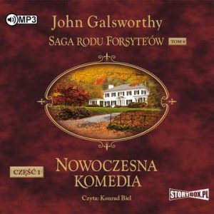 CD MP3 Nowoczesna komedia. Część 1. Biała małpa. Saga rodu Forsyte’ów. Tom 4