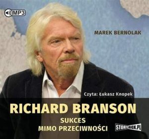 CD MP3 Richard branson sukces mimo przeciwności