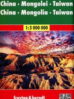 Chiny mongolia tajwan mapa 1:3 000 000