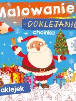 Choinka. Malowanie-doklejanie