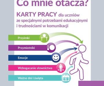 Co mnie otacza? Część 2. Karty pracy dla uczniów ze specjalnymi potrzebami edukacyjnymi i trudnościami w komunikacji