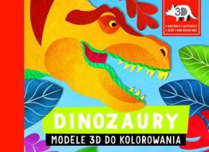 Dinozaury modele 3d do kolorowania