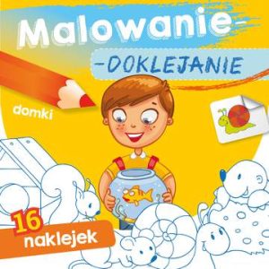 Domki. Malowanie-doklejanie