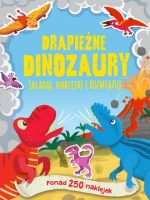 Drapieżne dinozaury składaj naklejaj i rozwiązuj