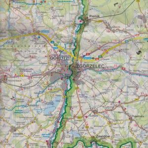 Drezno wrocław praga mapa 1:150 000