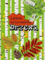 Drzewa leśna kolorowanka