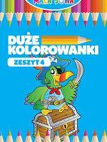 Duże kolorowanki zeszyt 4