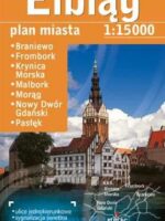 Elbląg plan miasta 1:15 000 + 7 miast