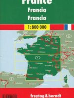 Francja mapa 1:800 000