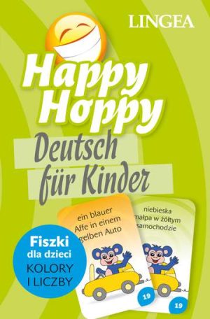 Happy hoppy deutsch fur kinder fiszki dla dzieci kolory i liczby