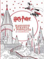 Harry Potter magiczne miejsca i postacie do kolorowania