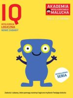 IQ-Inteligencja logiczna dla 3-4 latków nowe zabawy z poradami psychologa Książka z naklejkami Akademia Inteligentnego Malucha