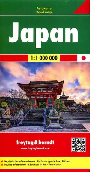 Japonia mapa 1:1 000 000