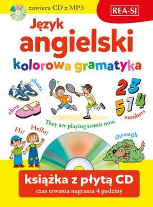 Język angielski kolorowe gramatyka + CD