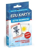 Język niemiecki edu karty karty edukacyjne + gra memo