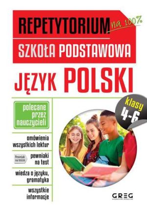 Język polski. Repetytorium szkoła podstawowa klasa 4-6