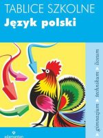 Język polski tablice szkolne wyd. 5