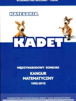 Kangur3 matematyka z wesołym kangurem poziom kadet 2018