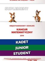 Kangur7 matematyka z wesołym kangurem poziom kadet junior student 2019