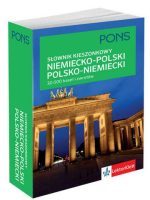 Kieszonkowy słownik niemiecko-polski, polsko-niemiecki PONS 30 000 haseł i zwrotów