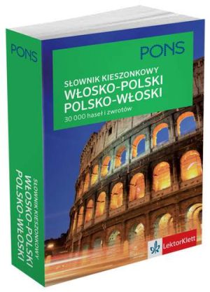 Kieszonkowy słownik włosko-polski, polsko-włoski PONS 30 000 haseł i zwrotów