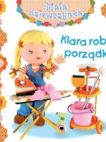 Klara robi porządki mała dziewczynka