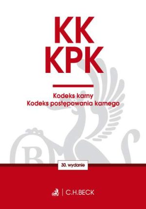 Kodeks karny kodeks postępowania karnego edycja prokuratorska wyd. 30