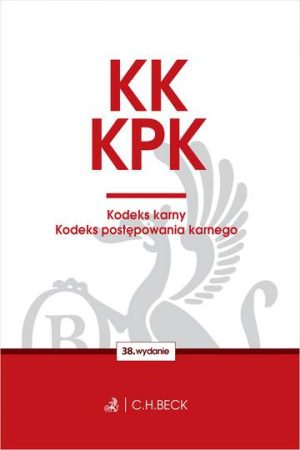 Kodeks karny kodeks postępowania karnego edycja prokuratorska wyd. 38